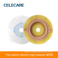 Two piece Colostomy Bags Chassis Hydrocolloid Ostomy Product